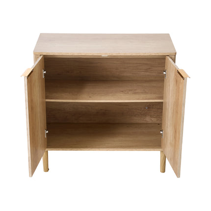 Modern Sideboard with Double Doors & Adjustable Interior