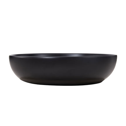 Round Ceramic Countertop Washbasin Vessel Sink
