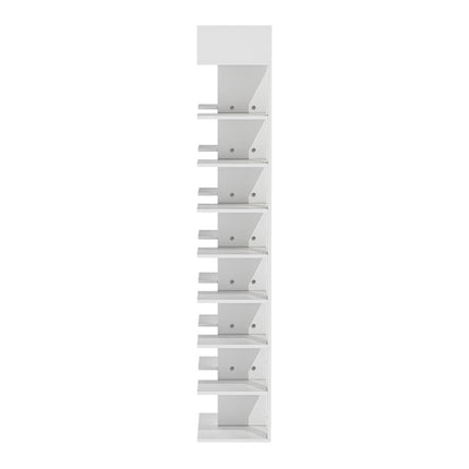 9 Tier Shoe Rack with Drawer Organizer Storage Shelf Hallway Shoe Rack