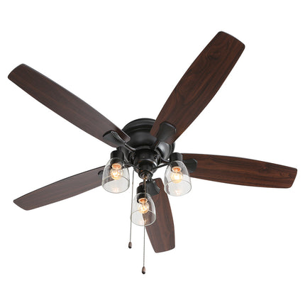 52-Inch Ceiling Fan Light with Remote