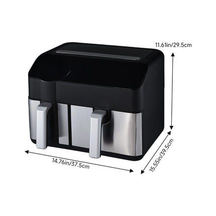 Dual Basket Air Fryer with Smart Touch Screen