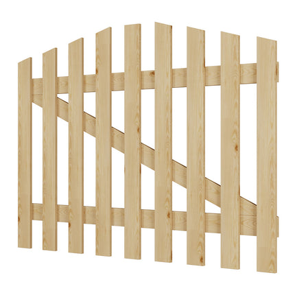 120x90cm Outdoor Wooden Garden Gate Fence Door