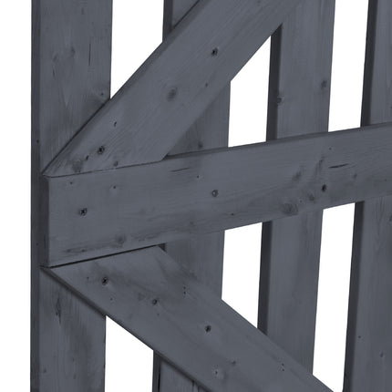 150cm H Garden Wood Fence Gate with Latch