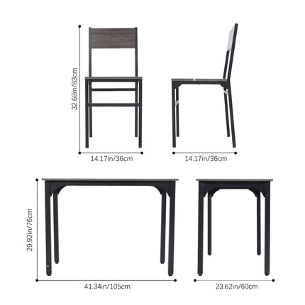 5-Piece Dining Table and Chairs Set