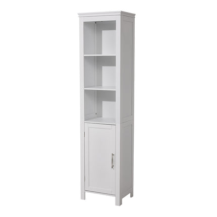 Freestanding Bathroom Tall Cabinet with Door