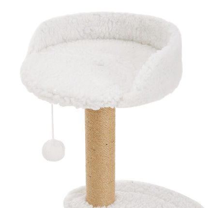Padded Cat Tower with Sisal Scratching Post