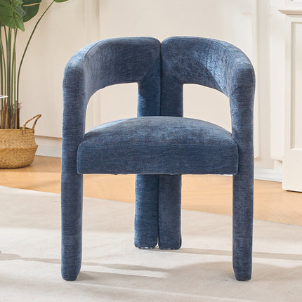 Chenille Upholstered Accent Chair