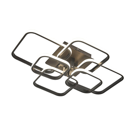Contemporary LED Energy-efficient Light-adjusted Semi Flush Ceiling Light