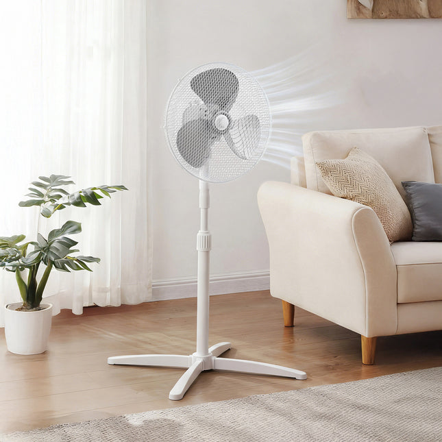 40W Pedestal Fan Height Adjustable
