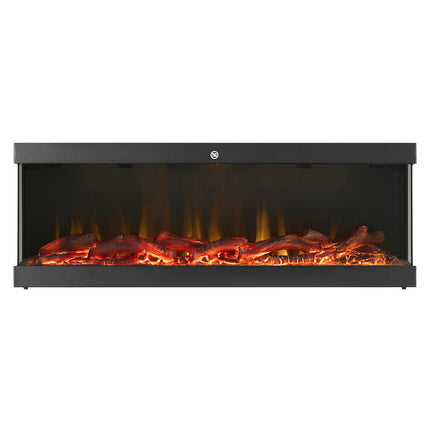 60’’ Electric Fireplace with Remote Control
