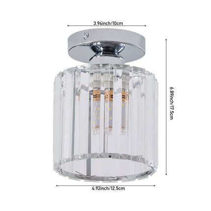 Modern Crystal Ceiling Light