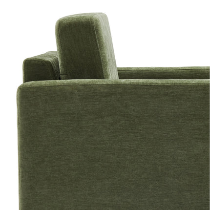 Mid-Century Green Single Sofa Armchair