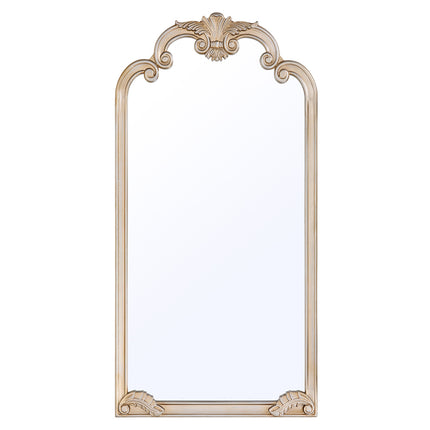 Gold Decorative Vanity Mirror with Carved Frame
