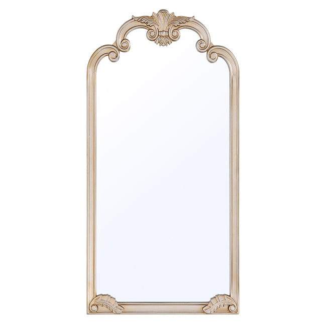 Gold Decorative Vanity Mirror with Carved Frame