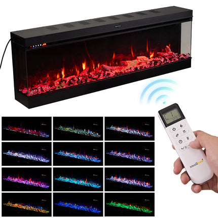70’’ Electric Fireplace with Remote Control