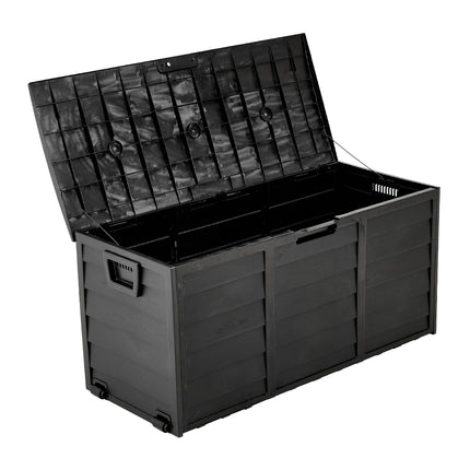 Outdoor Storage Deck Box with Wheels