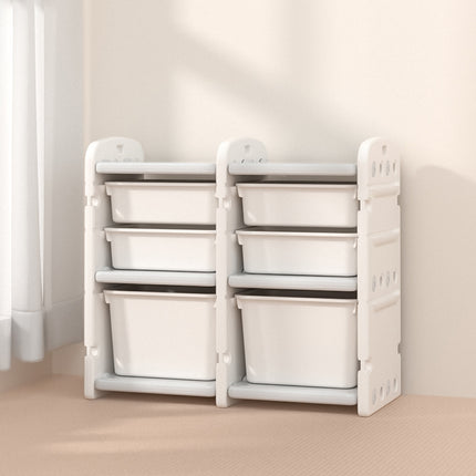 Kids Storage Cabinet for Toys Clothes Books