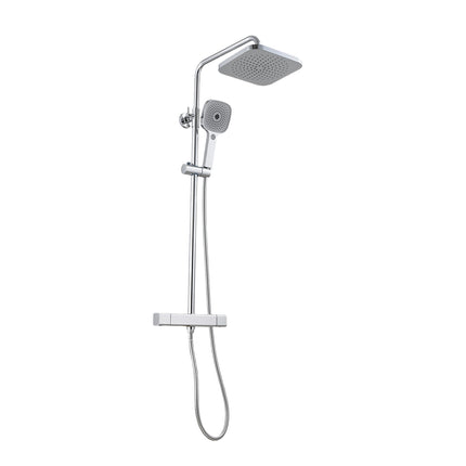 Chrome-plated Thermostatic Shower Mixer Set