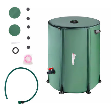 250L/ 380L Collapsible Rain Barrel with Filter