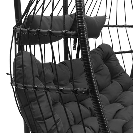 Outdoor Hanging 2-Seater Egg Chair