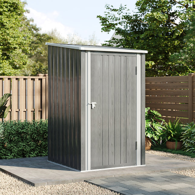 3 x 3FT Outdoor Metal Garden Storage Shed