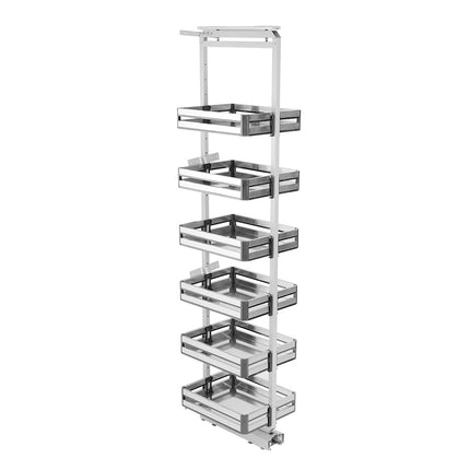 Larder Pull Out Wide Plate Basket Kitchen Cabinet Cupboard, Width 35CM