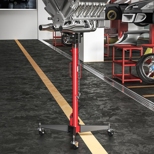 Red 0.5 Ton High Lift Transmission Jack