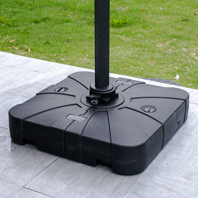 Roman Parasol Square Base Stand / Water Filled 100KG