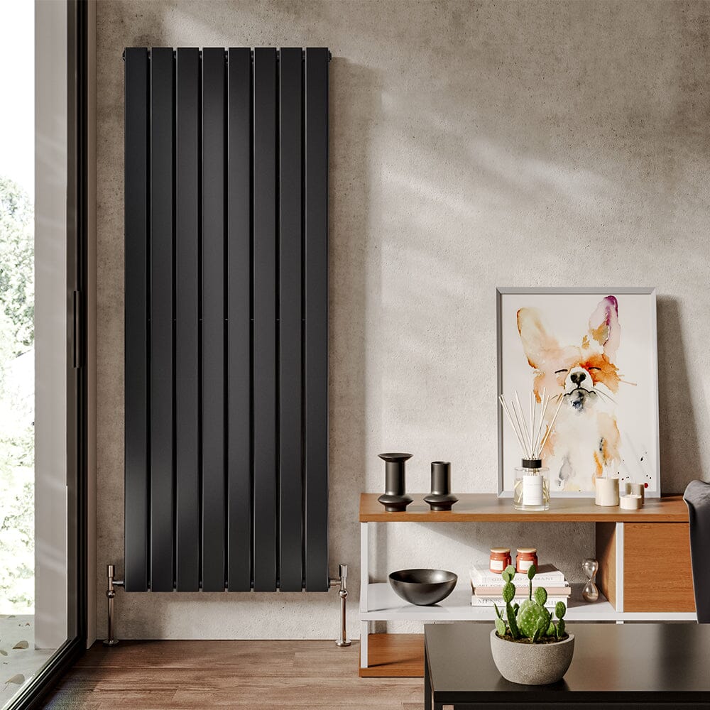 Double Panel Radiator Vertical Heater Anthracite H160cm