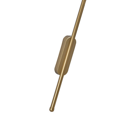 1M Modern Wall Light Gold Linear LED Warm Light Sconce