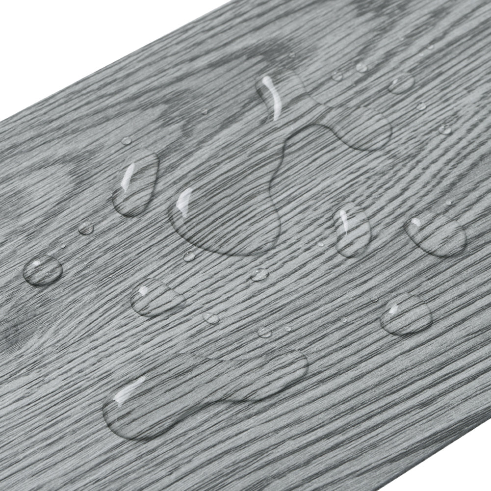 7 Pcs Rustic Style PVC Wood Plank Flooring