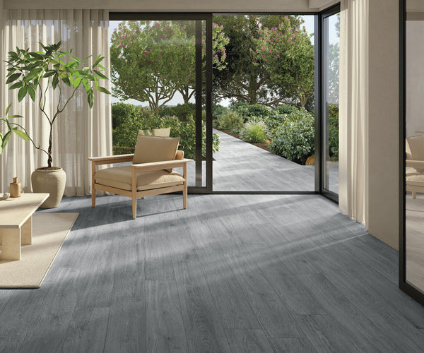 36 Pcs Rustic Style PVC Wood Plank Flooring