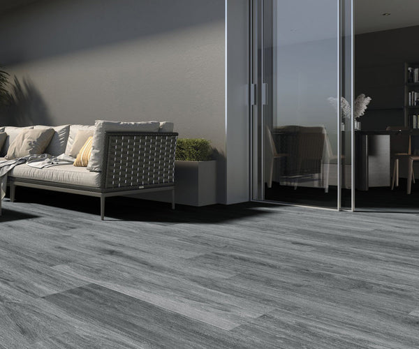 7 Pcs Rustic Style PVC Wood Plank Flooring