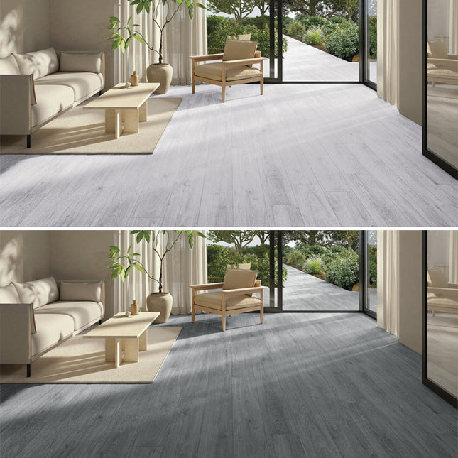 7 Pcs Rustic Style PVC Wood Plank Flooring