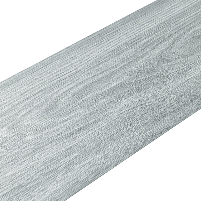 36Pcs Realistic Wood Effect PVC Self-Adhesive Flooring Tile