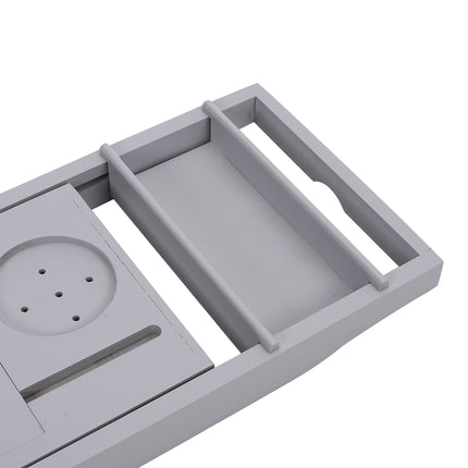 109cm Expandable Bathtub Caddy Bamboo Bath Tray