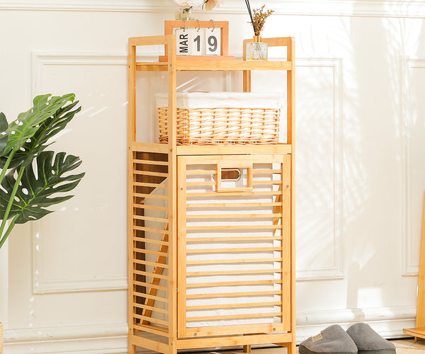 Bamboo Laundry Hamper Basket Liner Oxford Bag