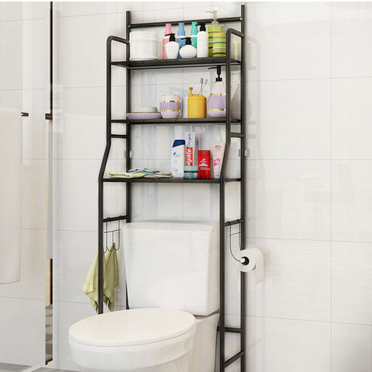 3-Tier Bathroom Storage Shelf Metal Standing Rack