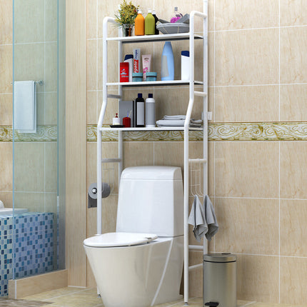 3-Tier Bathroom Storage Shelf Metal Standing Rack