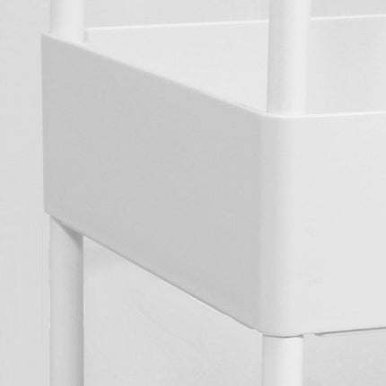 Tiered Bathroom Trolley Cart ABS Narrow Storage Shelf