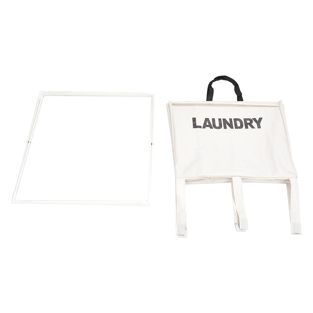 Large Folding Laundry Basket Portable X-Framed Clother Hamper